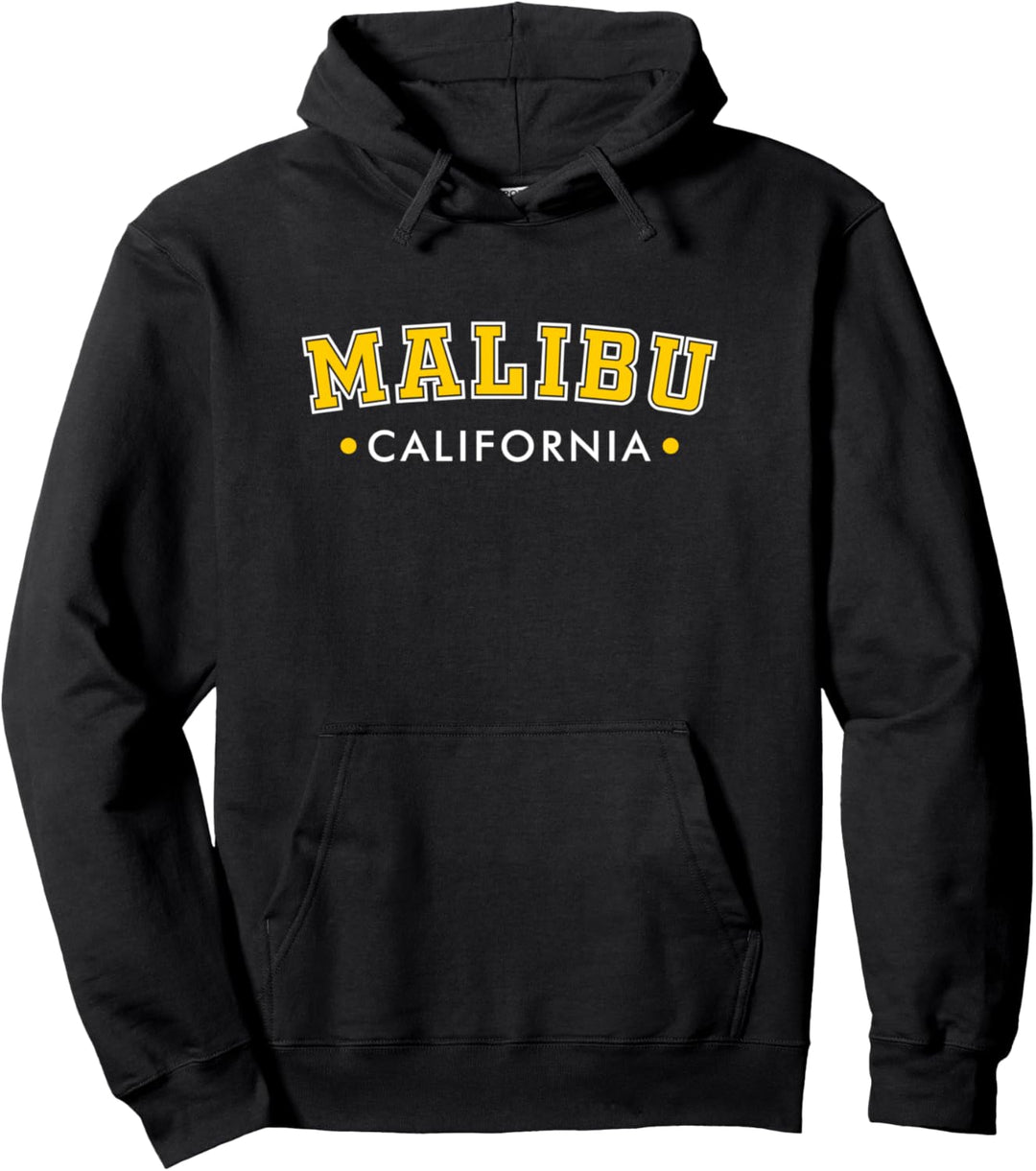 Schule Design Malibu Kalifornien USA Meilen Landschaftliche Schönheit Pullover Hoodie