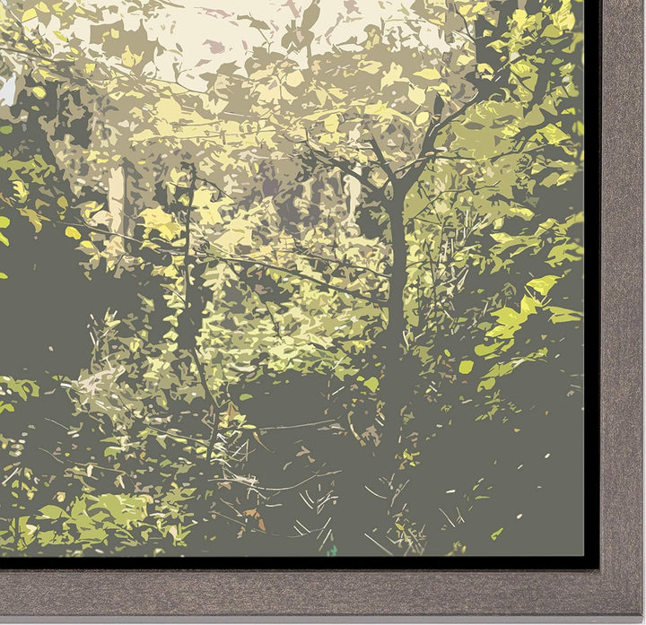 rahmengalerie24 Schattenfugenrahmen 61x91,5 cm (POSTERFORMAT) Stahl für Leinwand Bilderrahmen Keilra