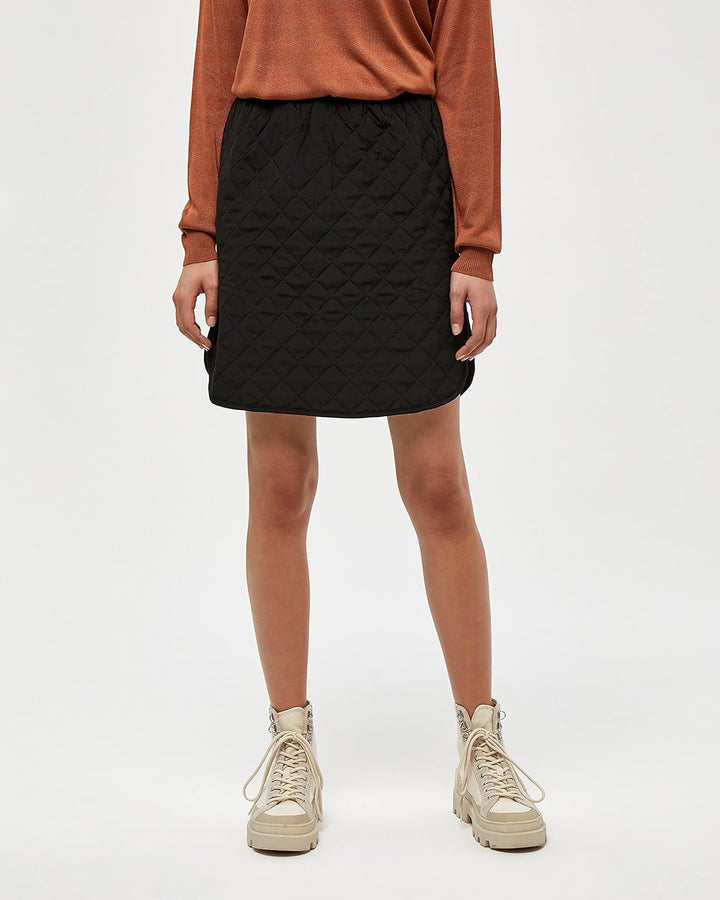 Desires Damen Gela Skirt Rock M 9000 Black, M 9000 Black