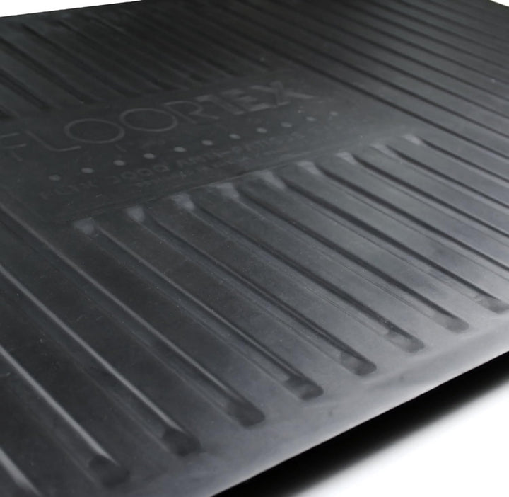 afs-tex System 3000 rechteckig Matte Anti-Müdigkeit, 50 x 100 cm, Carbon Schwarz (fc35199abm) 20" x