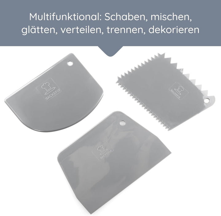 Backefix Kastenform Set : die perfekte Grundausstattung zum Kuchen oder Brot backen - Geschenk Set (