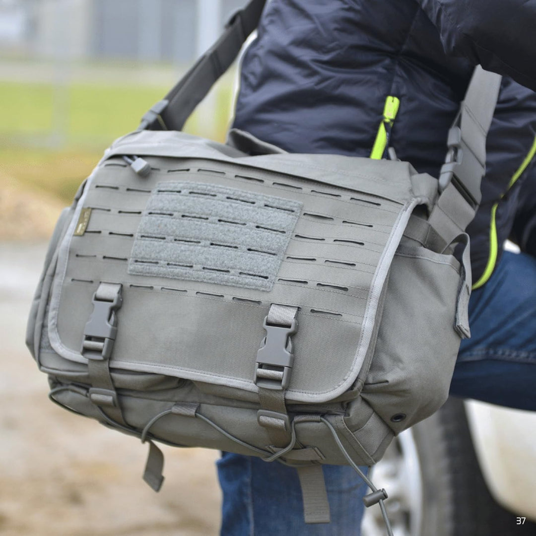 Direct Action MK II Messenger Laptop Akten Office Bag Tasche Shadow Grey