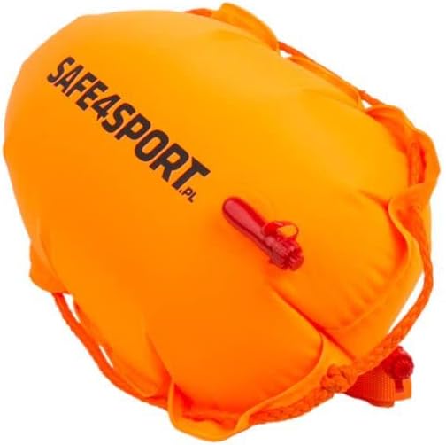 SAFE4SPORT ClassicSwimmer - Aufblasbare Sicherheitsboje zum Schwimmen - Schwimmboje