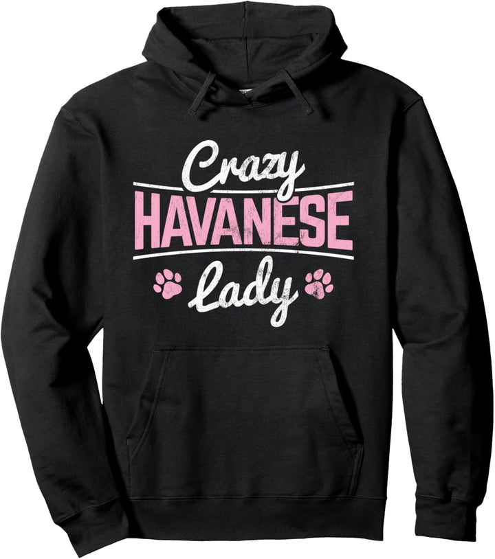 Havanese Lady Hund Hundebesitzer Haustier Havaneser Pullover Hoodie