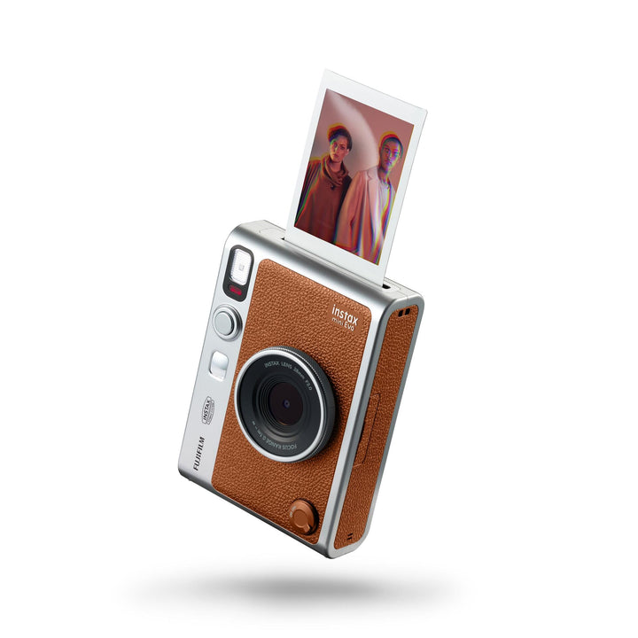 instax mini EVO™ Braun - Type USB-C Braun mini EVO camera, Braun mini EVO camera