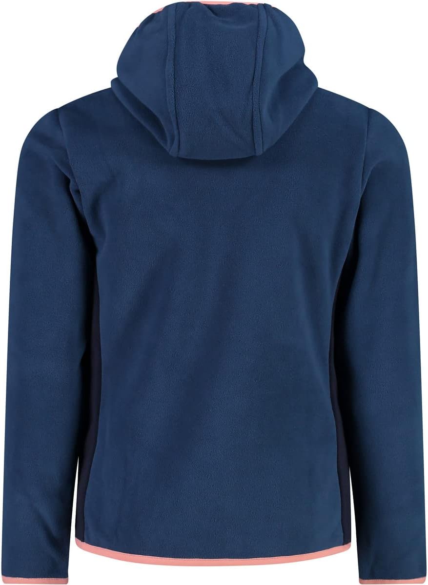CMP Mädchen Kid G Jacket Fix Hood Jacket 110 Blue Ink, 110 Blue Ink