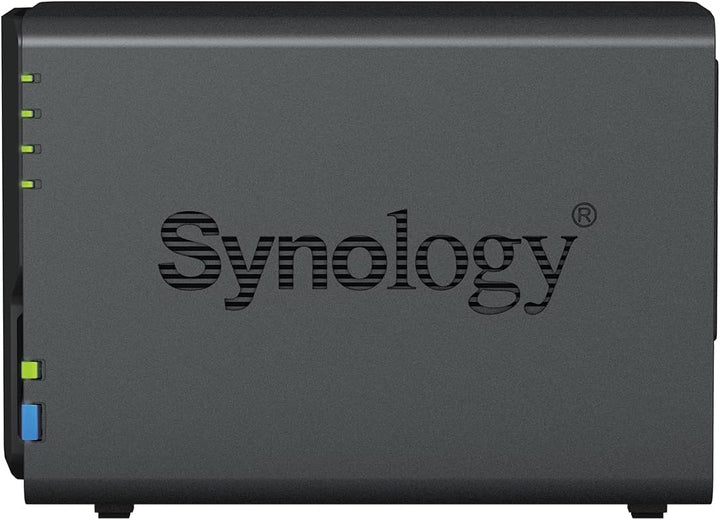 Synology DS223 2-Bay Diskstation NAS (Realtek RTD1619B Quad-Core 2GB Ram 1xRJ-45 1GbE LAN-Port) 20TB