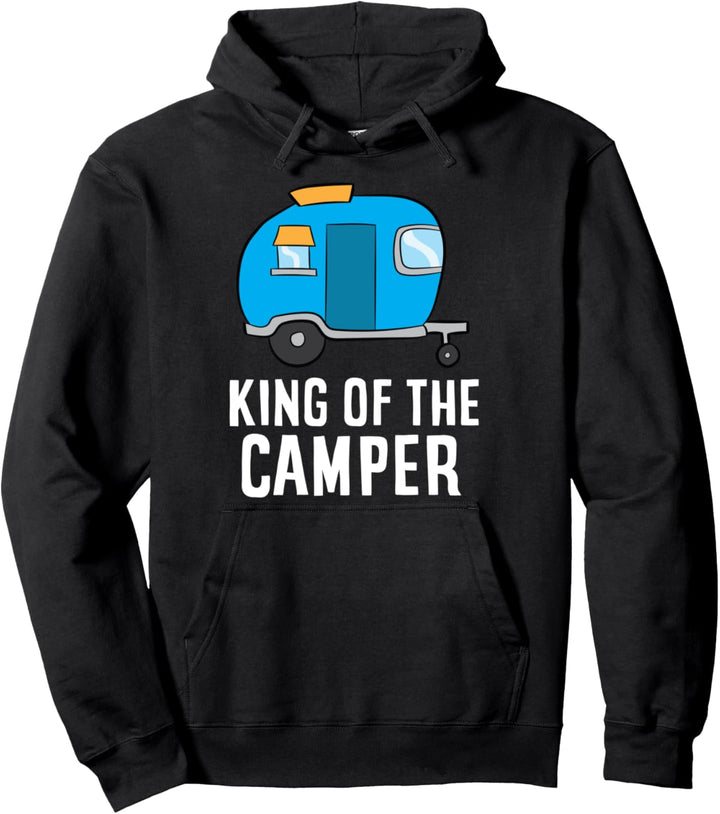 Camping King Of The Camper Wohnmobil Camper Pullover Hoodie