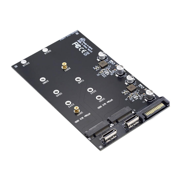 chenyang M.2 zu Oculink Adapter, PCIe NVME/AHCI SSD 2 zu 2 SFF-8611/8612 Adapter unterstützt 2230/22