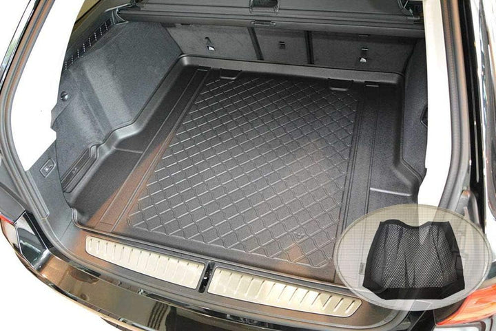 Z3289389 Gummierte Kofferraumwanne fahrzeugspezifisch + Klett-Organizer (Laderaumwanne, Kofferraumma