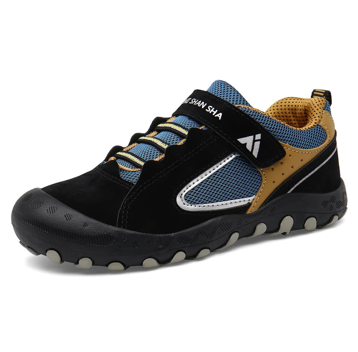 Mishansha Jungen Mädchen Wanderschuhe rutschfest Walkingschuhe Weich Flexibel Stabil Fitnessschuhe F