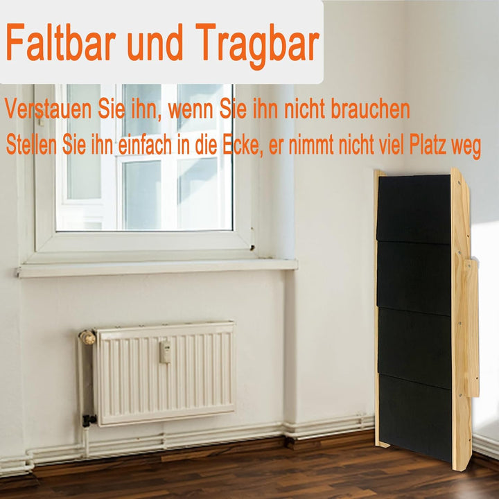 Hunderampe 2 in1 Haustiertreppe 100cm Faltbar Hundetreppe Rampe Hund Anti-rutsch Petwalk Hundeleiter
