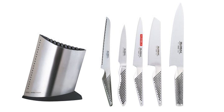 Global Messerblockset 6-teilig