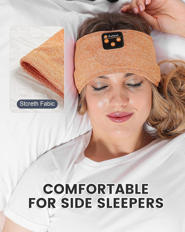 Schlafkopfhörer Bluetooth-Stirnband, Upgrage Soft Sleeping Wireless Music Sport Headbands, Long Time