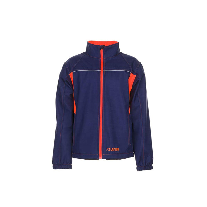 Planam Grösse XXXL Unisex Basalt Neon Softshelljacke marine orange Modell 6291 Marine/Orange 3XL, Ma