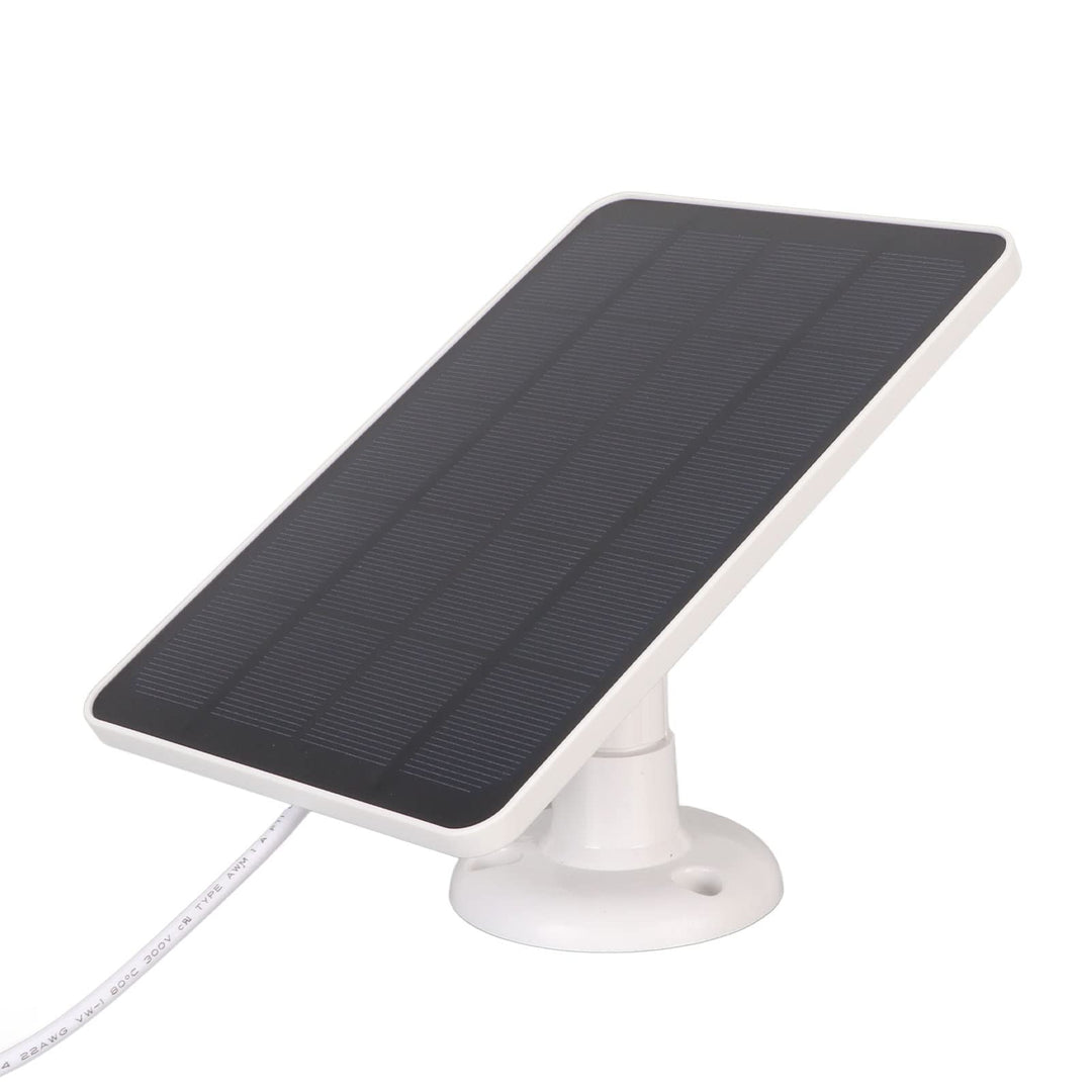 Solarpanel für Überwachungskamera, für DC 5V-Überwachungskamera, Wasserdichtes IP65-Kameraladegerät,