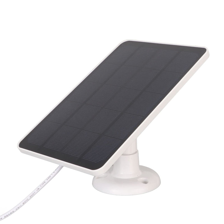 Solarpanel für Überwachungskamera, für DC 5V-Überwachungskamera, Wasserdichtes IP65-Kameraladegerät,