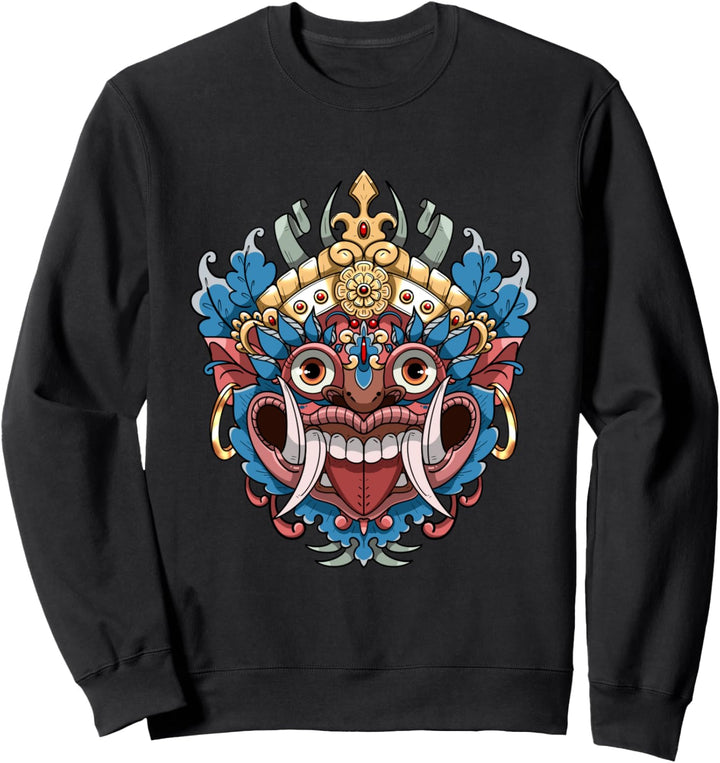 Balinesische Maske | Indonesien Bali | Barong Maske Sweatshirt