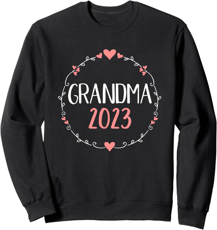 Oma 2023 für neue Grossmutter Sweatshirt