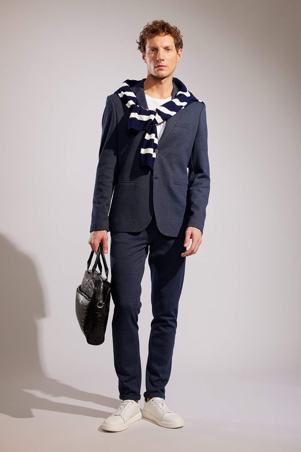 DeFacto Herren Blazer 54 Navy, 54 Navy