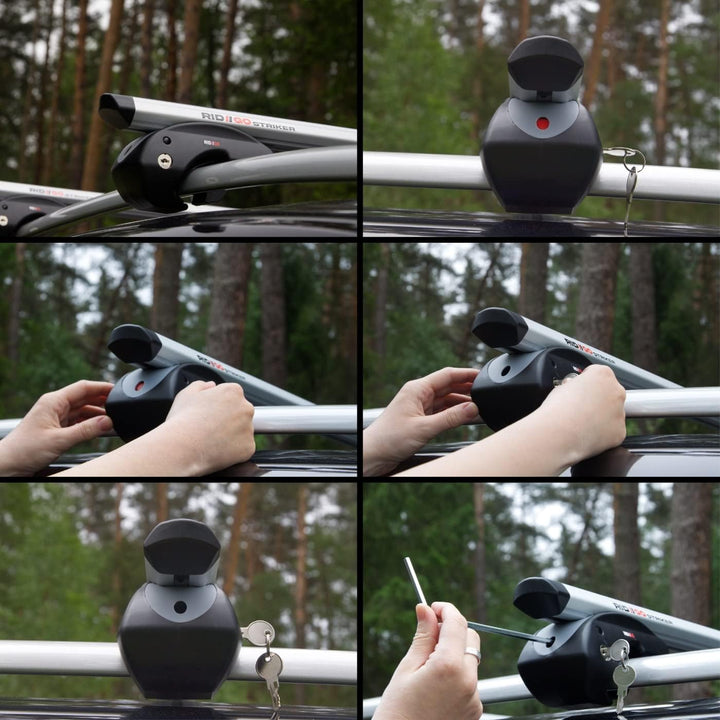 RIDIGO Aluminium Dachträger für Subaru Forester 4 IV SJ ab 2013