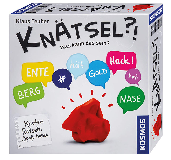 Kosmos 690892 - Knätsel - Kneten, Rätseln, Spass haben, kreatives Ratespiel: wer erkennt die Figur a