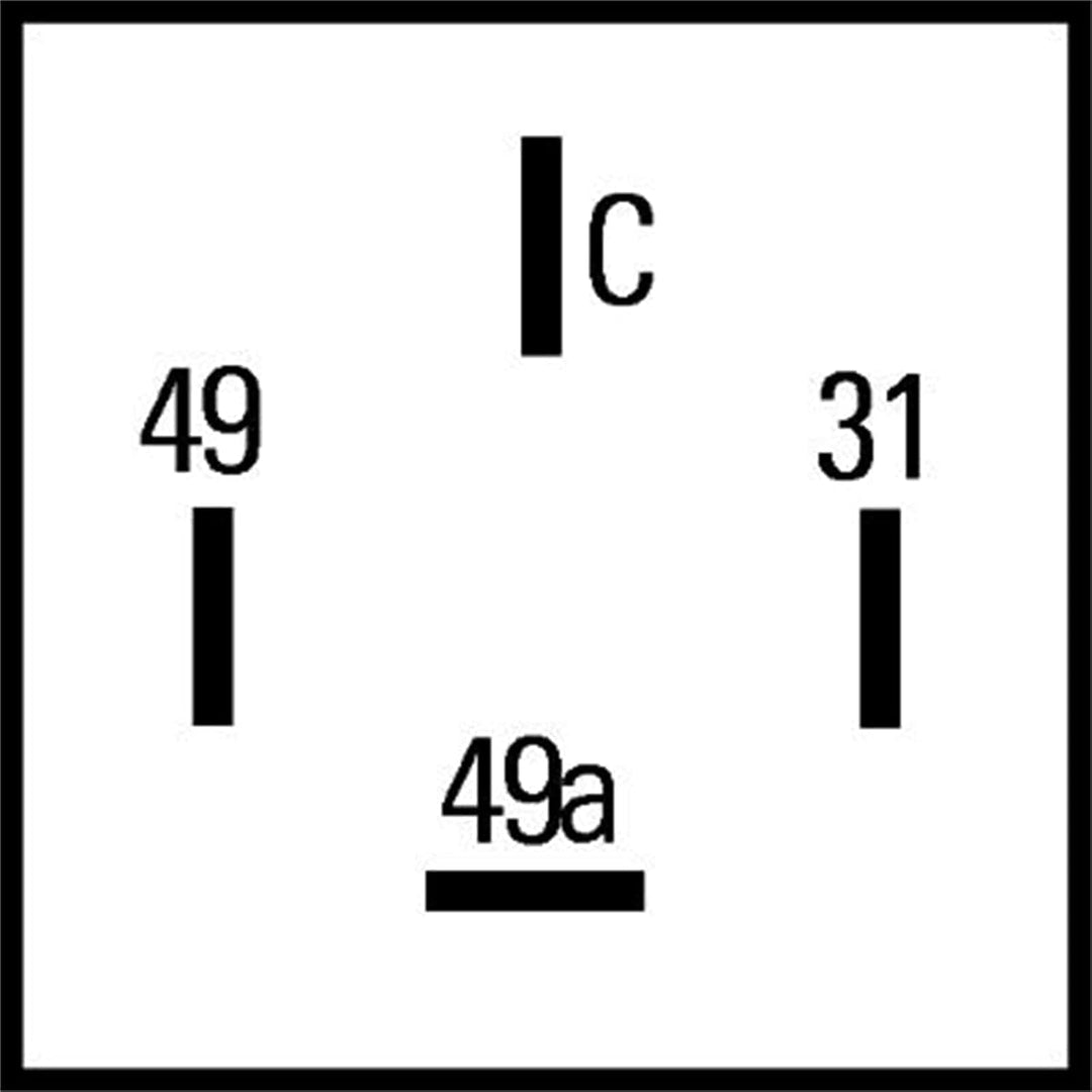 HELLA - Blinkgeber - 12V - 4-polig - gesteckt - LED - mit Halter - 4DW 009 492-111
