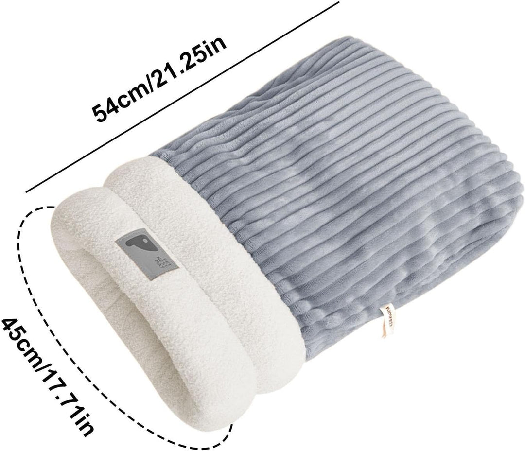 Katzen Winterschlafsack - Katzenschlafsack Für Wohnungskatzen | Weicher Bequemer Katzen Winterschlaf