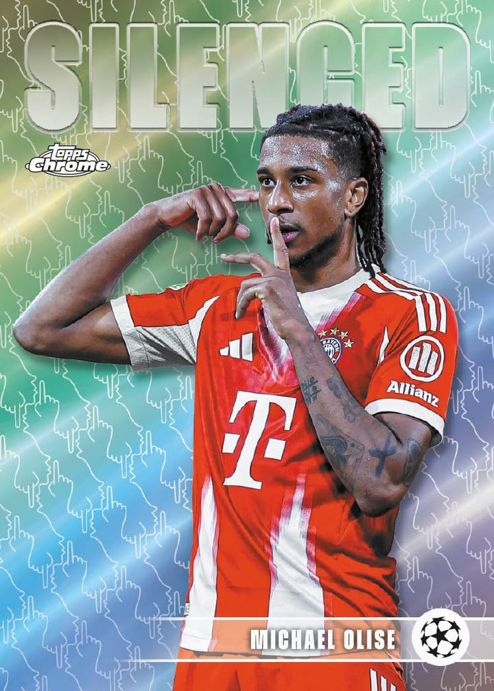 Topps Chrome® UEFA Club Competitions 2025-26 - Value Box (enthält 7 Packungen pro Box, 4 Karten pro
