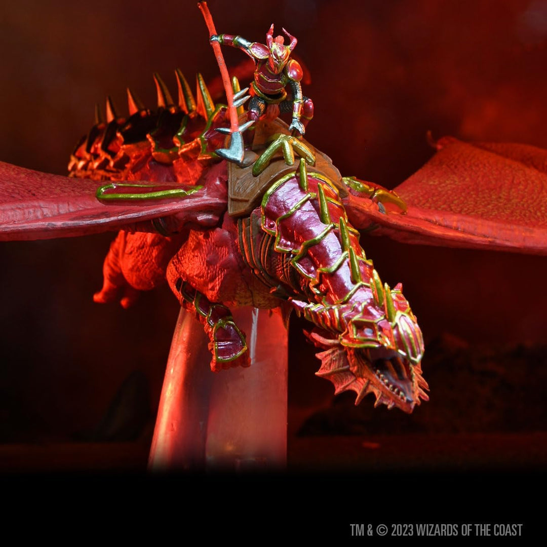 WizKids D&amp;D Icons of the Realms: Dragonlance – Rote Ruine &amp; Roter Dragonnel (Set 25) Dungeons and Dr