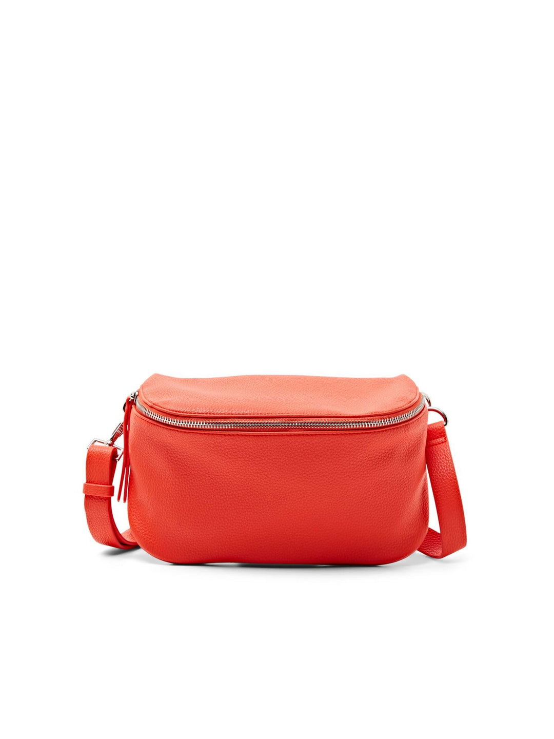 ESPRIT Umhängetasche aus veganem Leder Bright Orange, Bright Orange