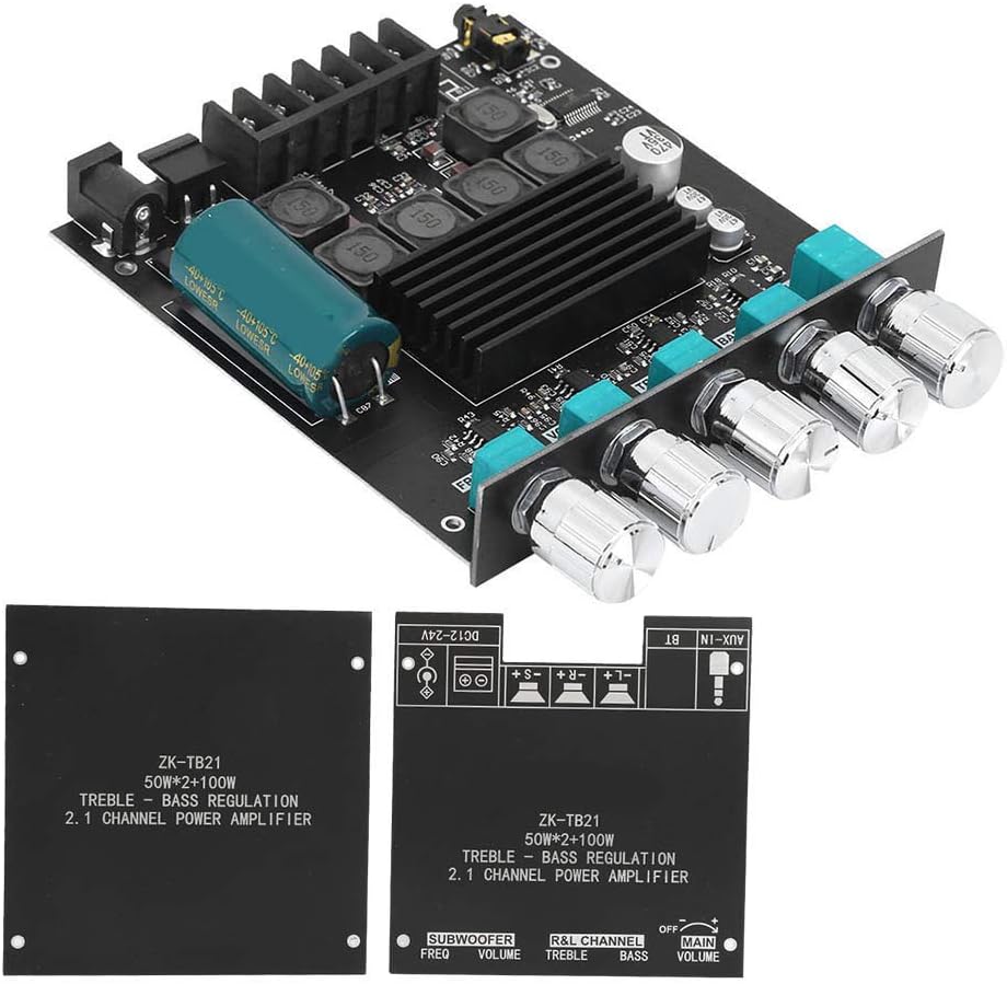 Leistungsverstärkerplatine, Zk Tb21 Potentiometermodul 2.1 Kanal Ht21 2 1 Heimkino für -Digitallauts