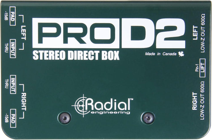 Radial engineering Pro D2 DI Box