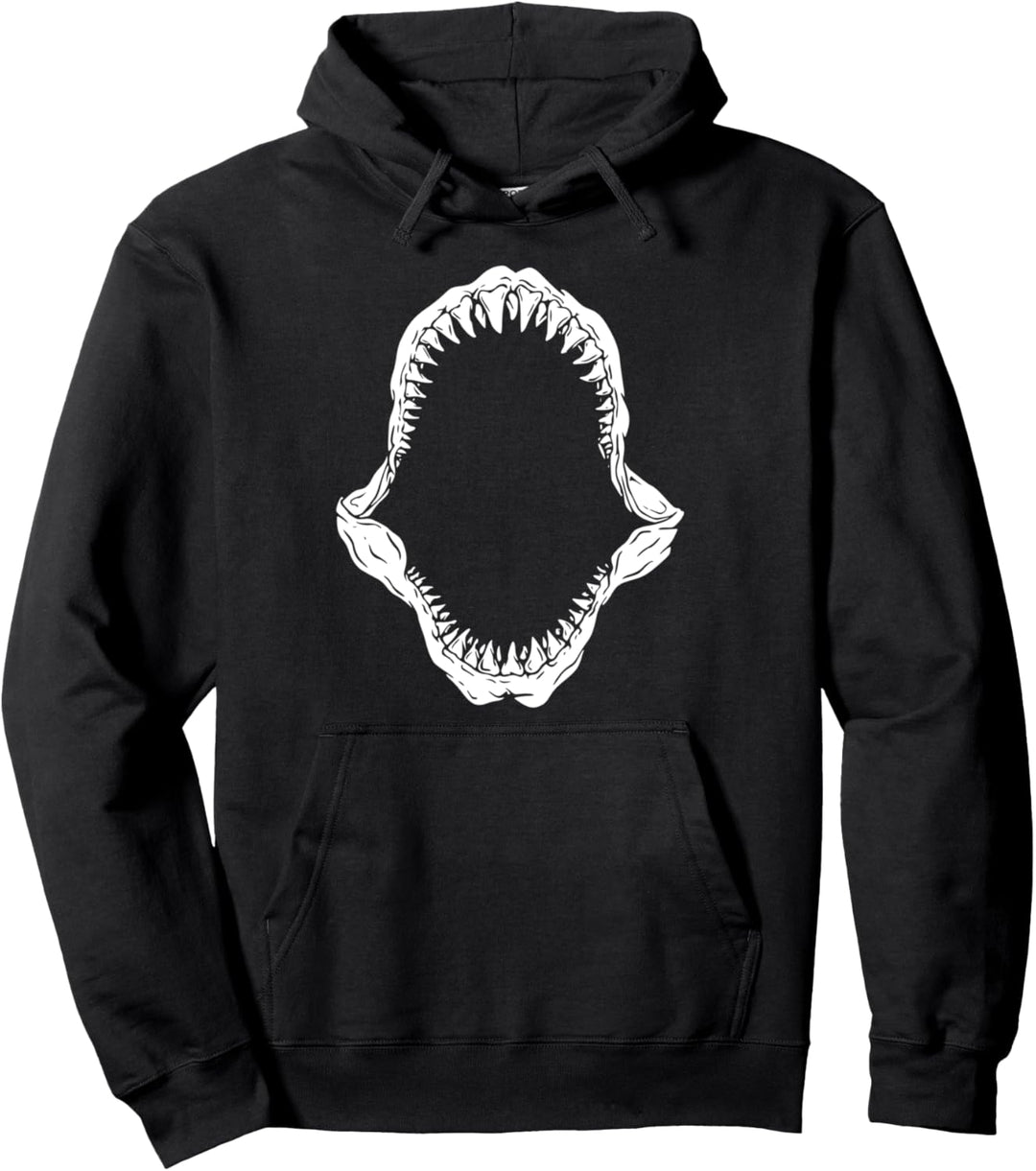 Awesome Great White Shark Pullover Hoodie