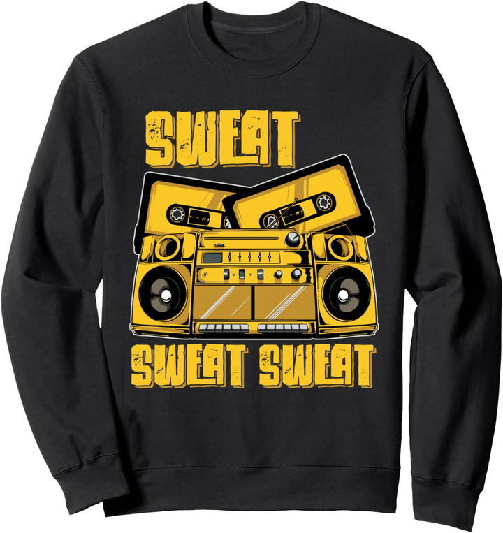 Funny 80er Jahre Workout Sweat Sweat Sweat 80er Jahre Gym Sweatshirt