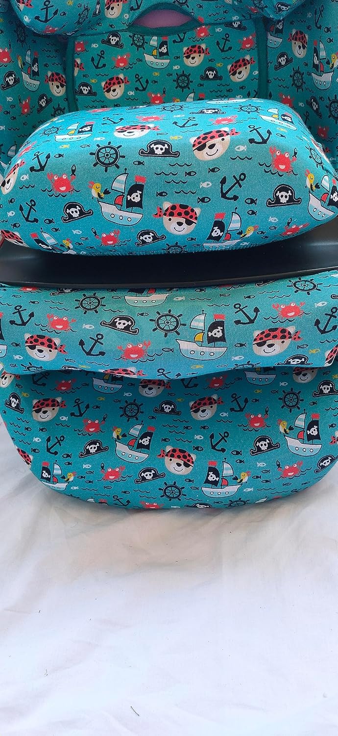 moon-bebe Bezug kompatibel mit Cybex Silver Juno 2-Fix Autositz, Grün, grün