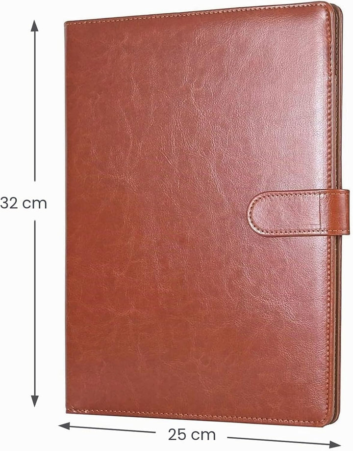 Ordner a4 klemmbrett Schreibmappe klemmbrettmappe A4 klemmbrett mappe mit Klemmbrett（Braun） Brown, B
