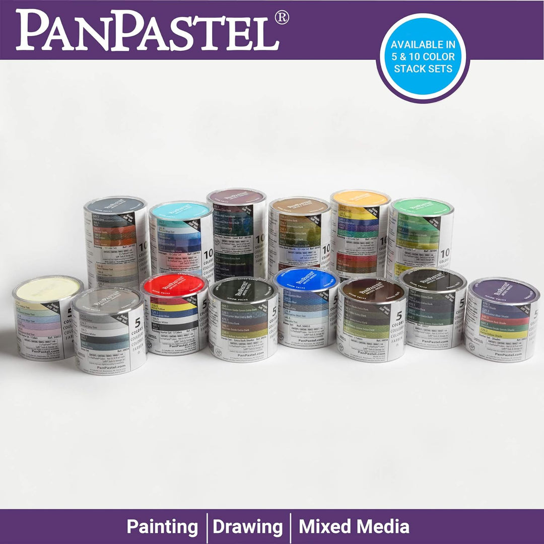 PanPastel 5-Farben-Set Blautöne