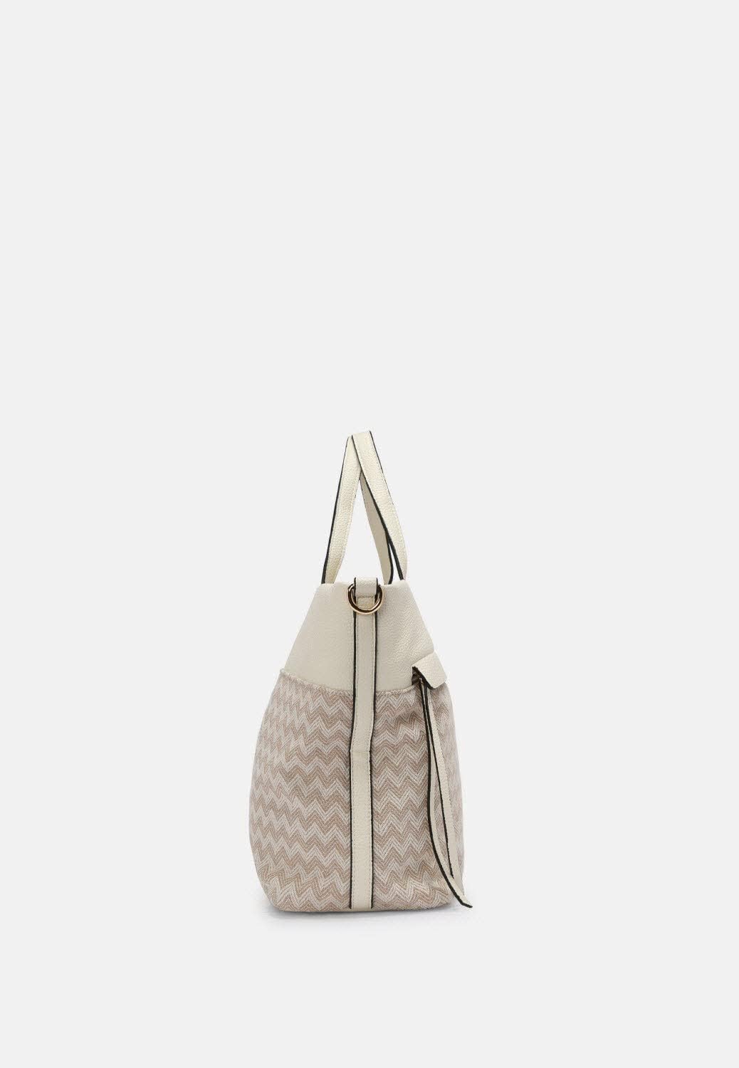 L.CREDI Shopper Kierra Einheitsgrösse Pearl, Einheitsgrösse Pearl