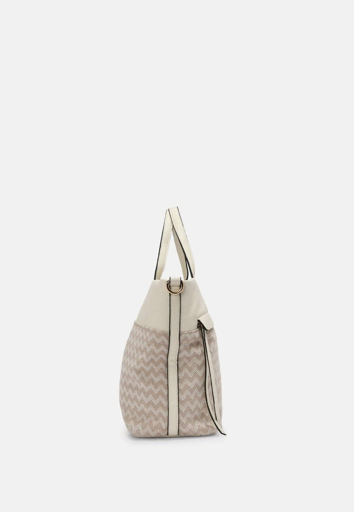 L.CREDI Shopper Kierra Einheitsgrösse Pearl, Einheitsgrösse Pearl