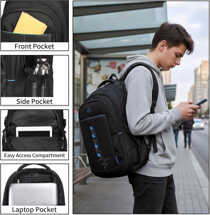 SIVENKE Rucksack Daypack Schulranzen Schultasche Laptop Rucksack Multifunktionale Tagesrucksack Lapt