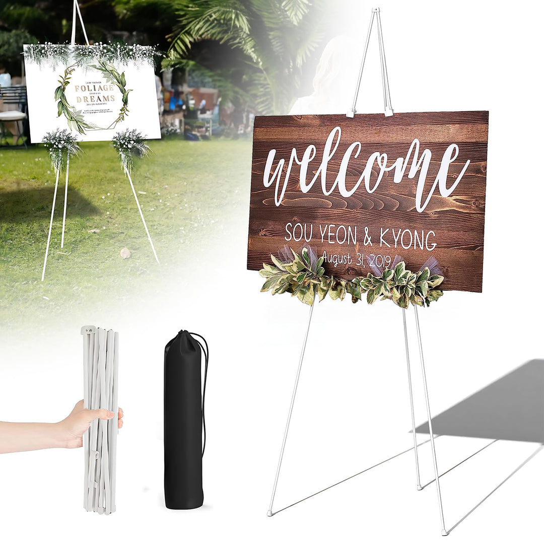 160cm Staffelei Gross Stand für Aufsteller Sitzplan Hochzeit Künstler Poster, Kappbar Stativ Staffel
