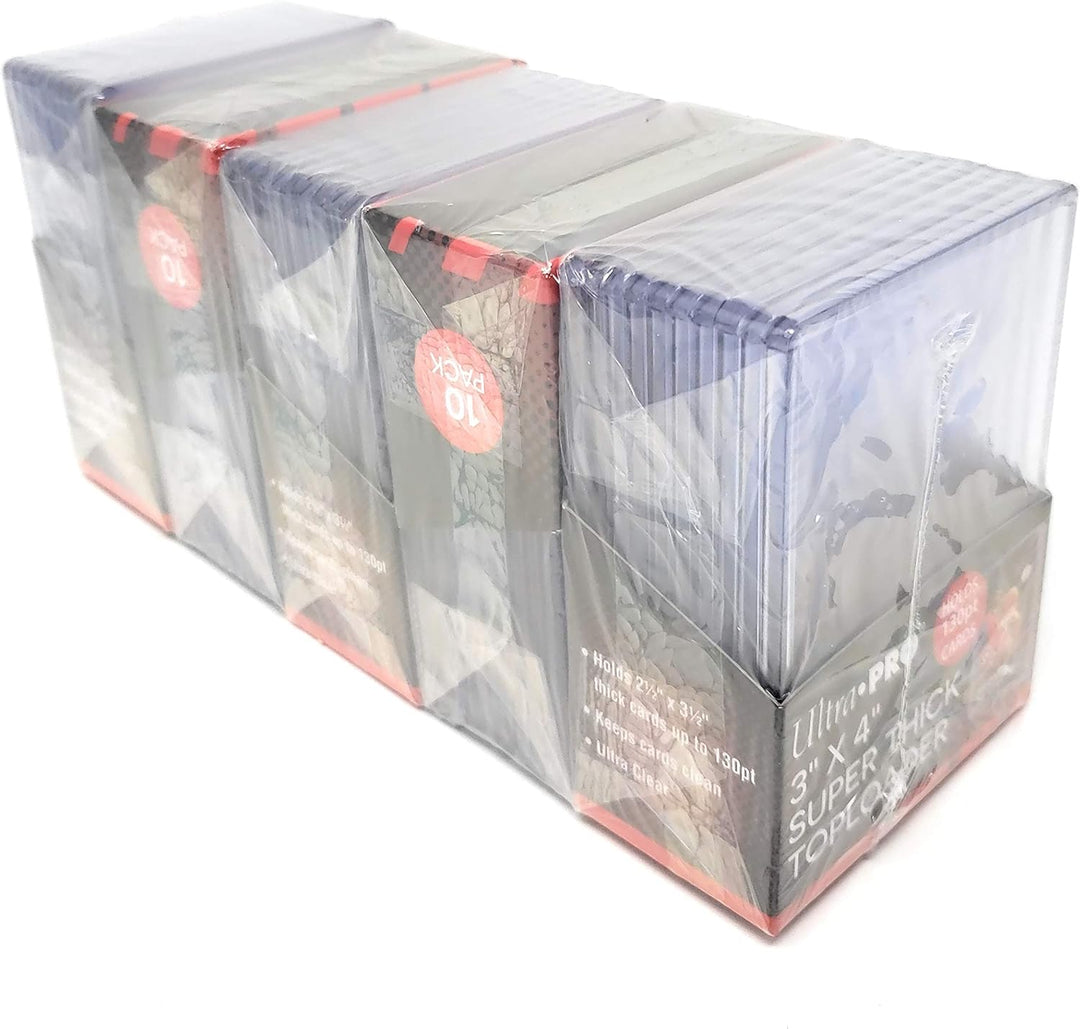 Ultra Pro Topload 3 x 4 (Super Thick Cards 130pt) (10 ct.)