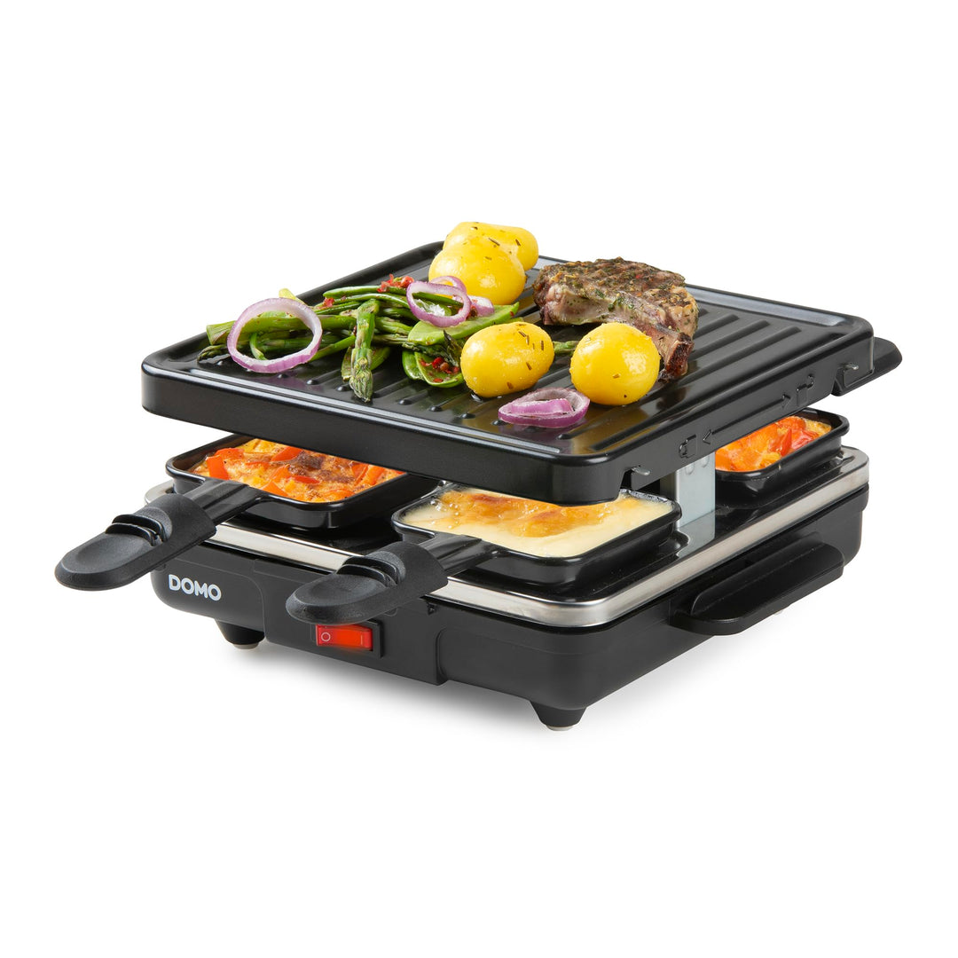 Domo DO9147G Raclette, Metall, 1 Liter,