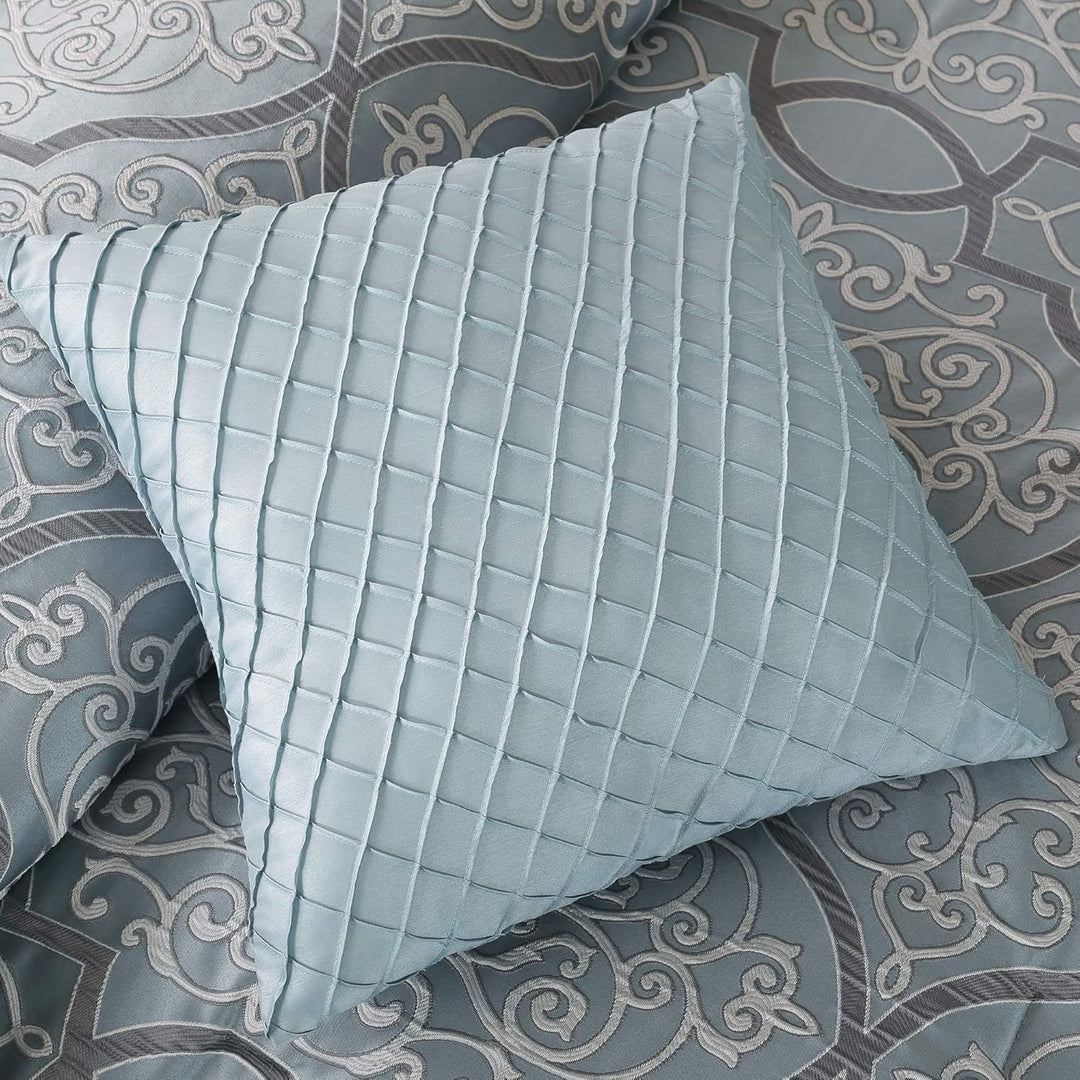 Madison Park LaVine Gemütliches Bettwäscheset in Einer Tasche, traditionelles Luxe-Jacquard-Design,