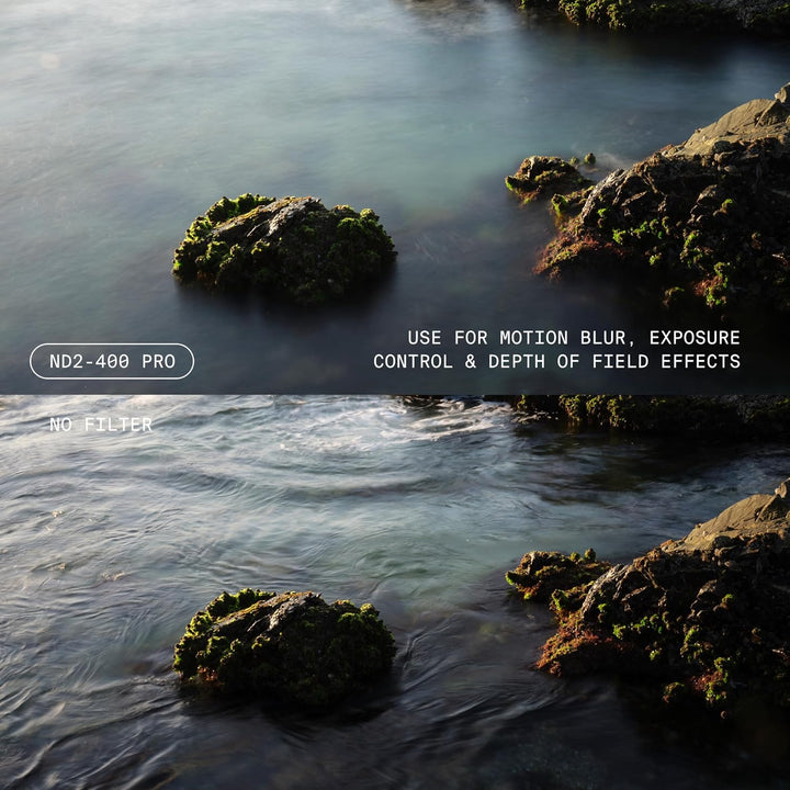 Gobe 55 mm Variabler Graufilter ND2-400 (1-8.6 Stop) ND Filter (Pro) 55mm, 55mm