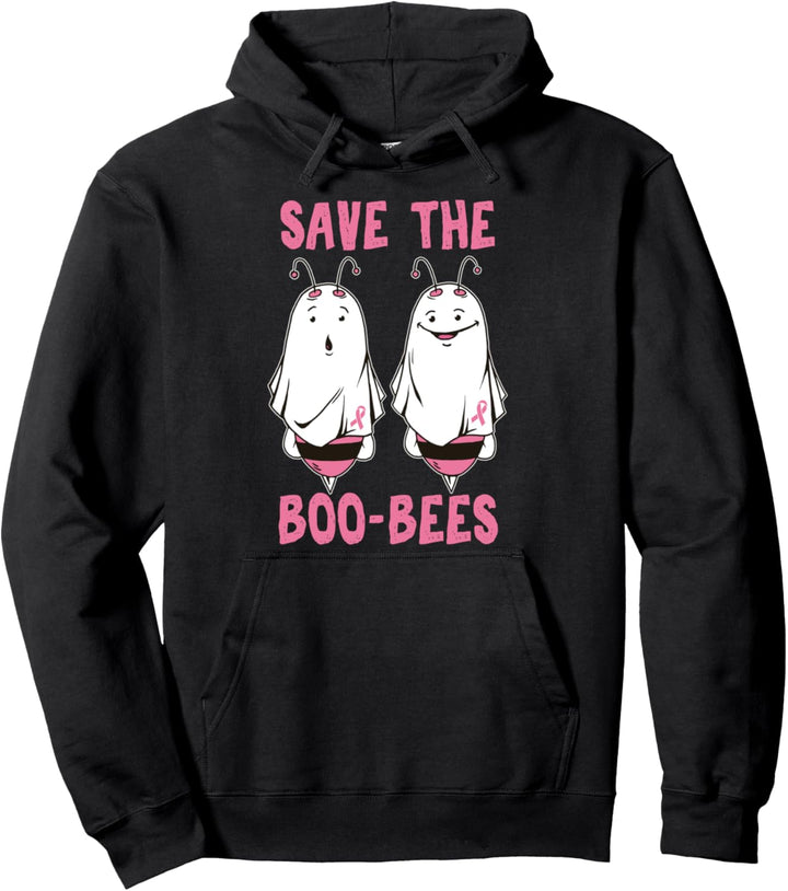 Save the Boo Honey Bees Halloween Horror Imker Wabe Pullover Hoodie