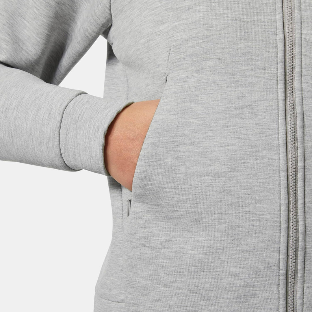 Helly Hansen Damen Hydropower Ocean Full-Zip Jacke 2.0 Jacke (1er Pack), Grey Melange