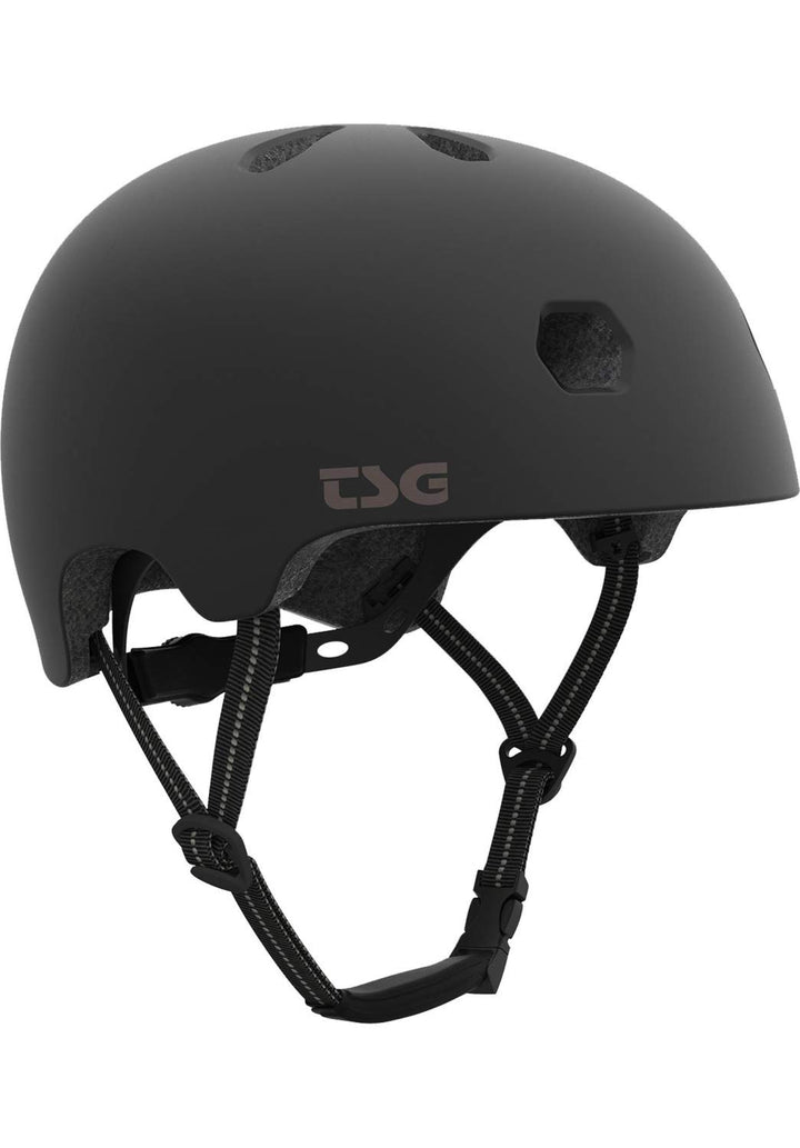 TSG Meta Solid Color Halbschalenhelm, satin black
