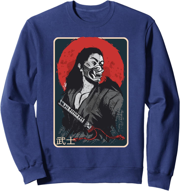 Retro Japanische Samurai - Alte Japanische Kultur Men-yoroi Sweatshirt